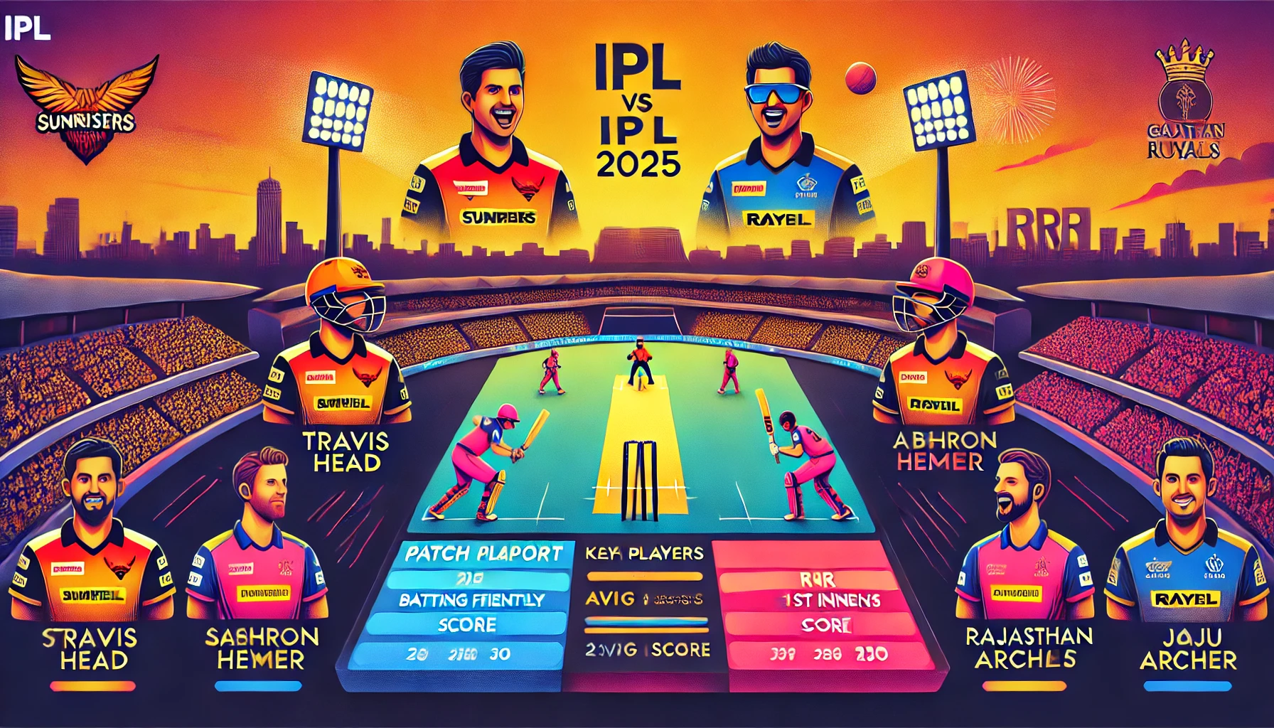 SRH vs RR Dream11 Team