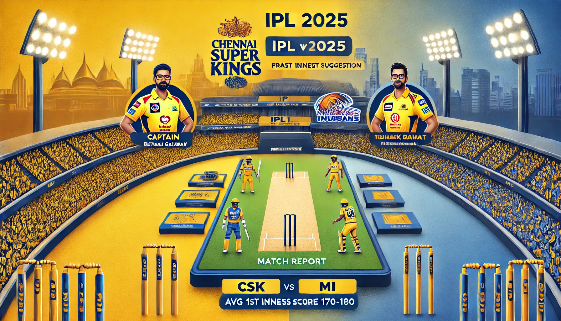 csk vs mi dream11 team